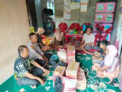 Kapolsek Benai dan Kades Gunung Kesiangan Sambangi Nenek Siti Fatimah, Wujud Kepedulian Tanpa Banyak Kata