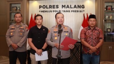 Polres Malang Tetapkan Tersangka Kasus Perusakan di Pantai Wedi Awu*