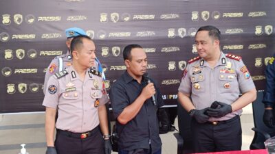 Kapolres Gresik Ungkap Lima Kasus Kejahatan, Korban Bersyukur Motor dan Barang Berharga Kembali