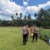 Kapolsek Cerenti Cek Lahan 6 Hektare untuk Dukung Ketahanan Pangan Nasional