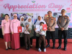 Wujud Kepedulian, Kapolres Gresik dan Ketua Bhayangkari Beri Apresiasi Guru serta Siswa Berprestasi SLB Kemala Bhayangkari 2