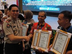 Humas Polresta Sidoarjo Raih Dua Penghargaan di Rakernis Bidhumas Polda Jatim 2026