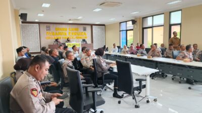 Polresta Sidoarjo Sosialisasikan KUR Himbara kepada Kelompok Tani Binaan