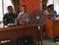 Kapolsek Benai Koordinasikan Rencana Penanaman Jagung Pipil di Desa Banjar Benai