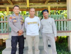 Polsek benai Koordinasi Terkait Rencana Penanaman Jagung Pipil Di Desa Ujung Tanjung Kec. Benai 