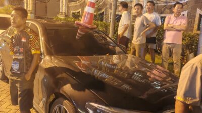 Mobil BMW Salah Parkir di Depan Shanghai Park, Mau “Didenda” 200 Juta