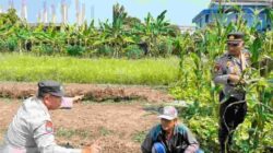 Polisi Cinta Petani Polsek Sedati Dukung Swasembada Pangan Nasional 