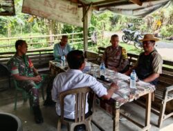Kapolsek Benai Koordinasikan Persiapan Penanaman Jagung Pipil di Desa Ujung Tanjung