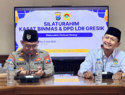 Kasat Binmas Baru Polres Gresik Silaturahim ke DPD LDII Gresik, Perkuat Sinergi dan Kerukunan Umat