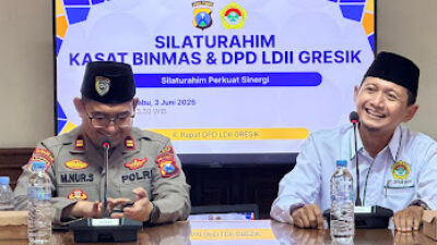 Kasat Binmas Baru Polres Gresik Silaturahim ke DPD LDII Gresik, Perkuat Sinergi dan Kerukunan Umat