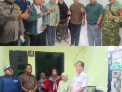 Camat Bulak Hudaya dan Lurah Kedung Cowek Frans Kawal Program Rutilahu, Tiga Warga Terima Rumah Layak Huni