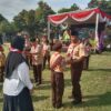Danramil Rungkut Mayor Inf Sumarji Hadiri Pengukuhan Pramuka Garuda 2026,Pramuka Rungkut Cetak Rekor MURI