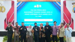 Studi Lingkungan Sespimmen Polri Dikreg ke-67 di Polresta Sidoarjo, Bahas Tantangan Kepemimpinan dan Pemberdayaan UMKM