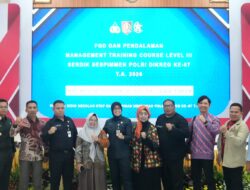 Studi Lingkungan Sespimmen Polri Dikreg ke-67 di Polresta Sidoarjo, Bahas Tantangan Kepemimpinan dan Pemberdayaan UMKM